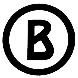B logo