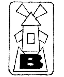 B logo