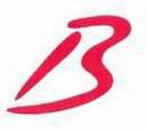 B logo
