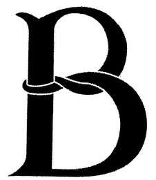 B logo