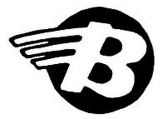 B logo