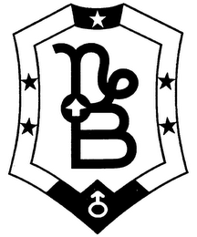 B logo
