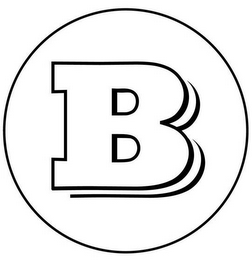 B logo