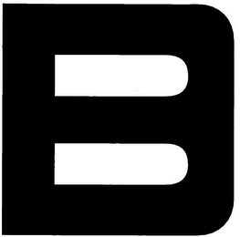 B logo