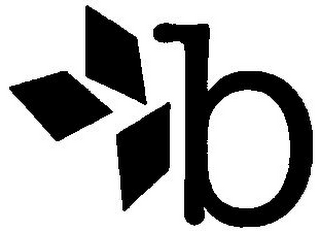 B logo
