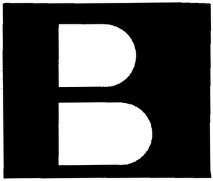 B logo