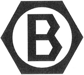 B logo