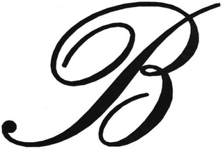 B logo