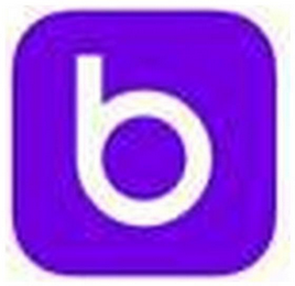 B logo
