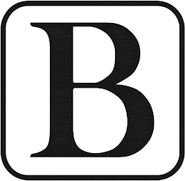 B logo