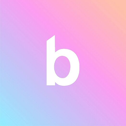B logo