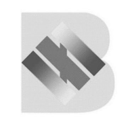 B logo
