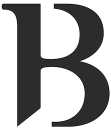 B logo