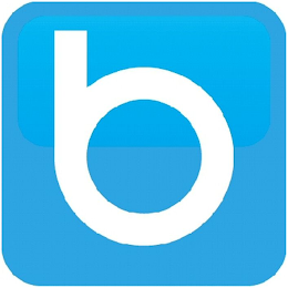 B logo