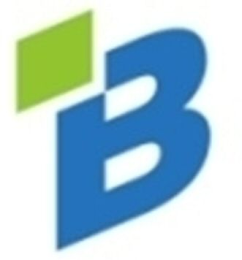 B logo