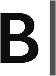 B logo
