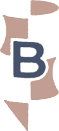 B logo