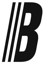 B logo