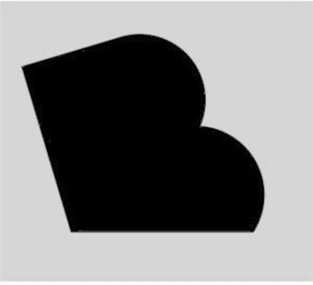 B logo
