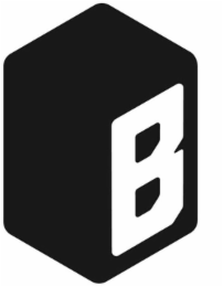 B logo