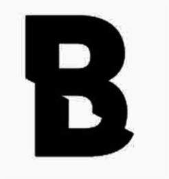 B logo
