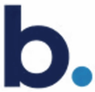 B logo