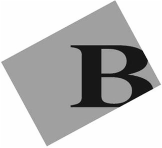 B logo