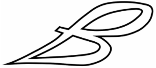 B logo