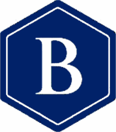 B logo