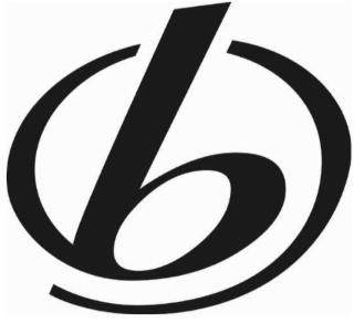 B logo
