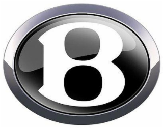B logo