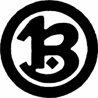 B logo