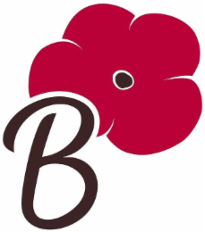 B logo
