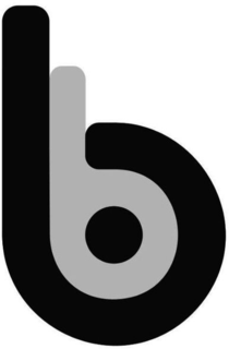B logo