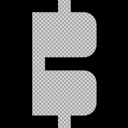 B logo