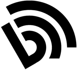 B logo