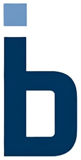 B logo
