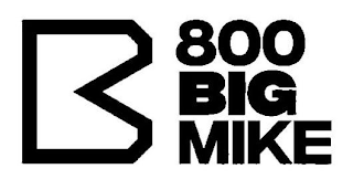 B 800 BIG MIKE logo