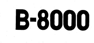 B-8000 logo