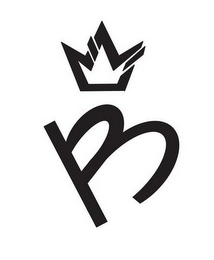 B logo