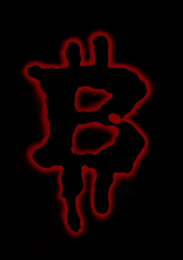 B logo