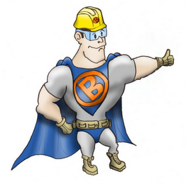 B logo