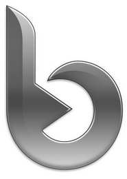 B logo