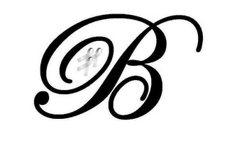 B logo