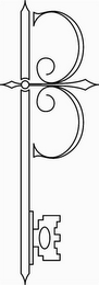 B logo