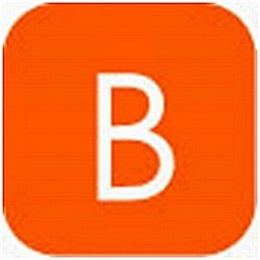 B logo