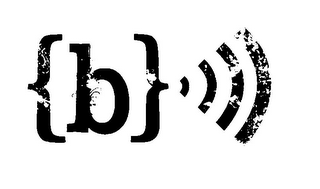 {B} logo