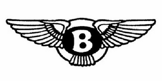 B logo