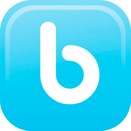 B logo