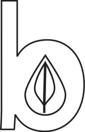 B logo